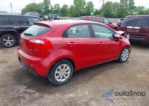 2015 Kia Rio Lx from USA, damaged, VIN KNADM5A36F6500713